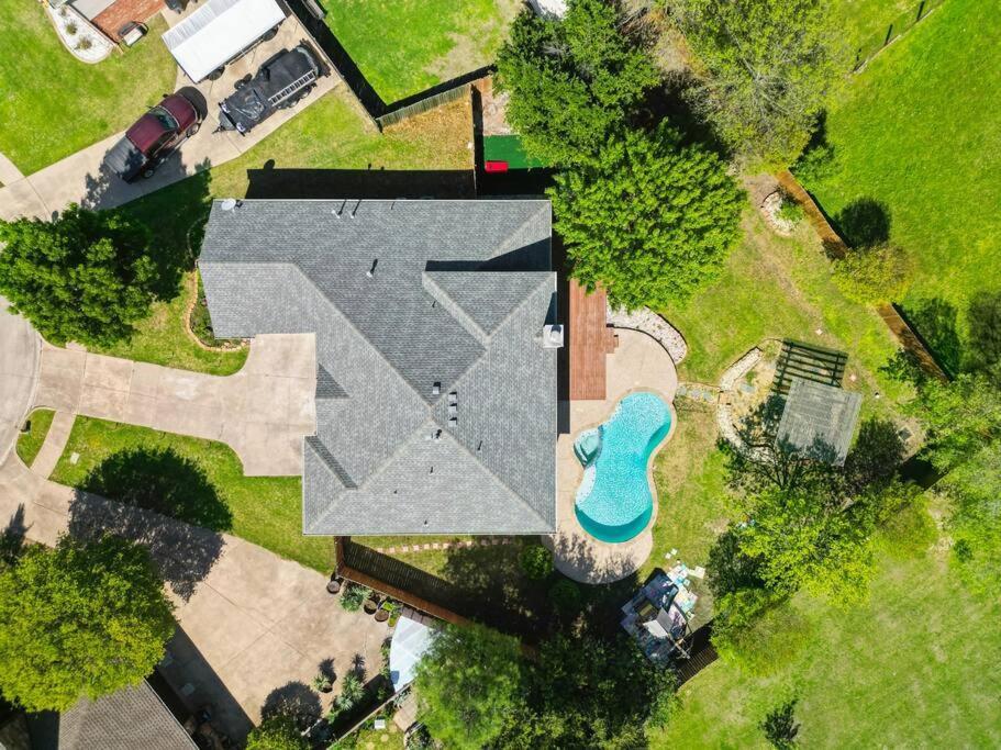 Wellness Oasis 5Br W Pool + Huge Yard + Fire Pit Villa Sachse Eksteriør billede