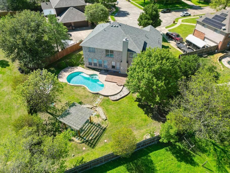 Wellness Oasis 5Br W Pool + Huge Yard + Fire Pit Villa Sachse Eksteriør billede